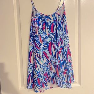 Sailboat design- Lily Pulitzer Dress - size XS